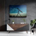 Schilderij De sterren kijker Rechthoek Horizontaal Template DB 50 70 Horizontaal Ruimtevaart 20 3