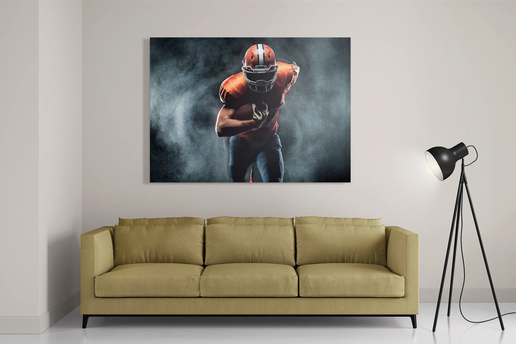 Schilderij Rugby Meer Voor Mannen Rechthoek Horizontaal Template DB 50 70 Horizontaal Sport 10 2