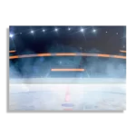 Schilderij Ijshockey Pitch Rechthoek Horizontaal Template DB 50 70 Horizontaal Sport 12 1