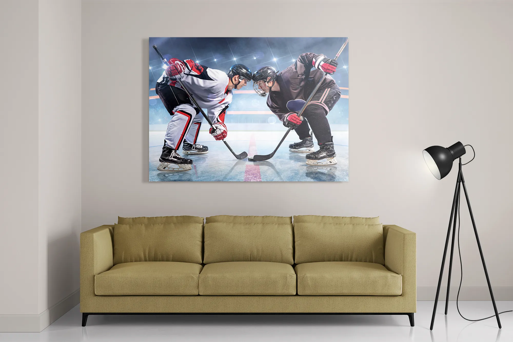 Template_DB_50-70_Horizontaal_Sport_13-2 Schilderij Ijshockey Battle Rechthoek Horizontaal Template DB 50 70 Horizontaal Sport 13 2