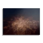 Schilderij Luchtfoto Nacht 03 Rechthoek Horizontaal Template DB 50 70 Horizontaal Steden 108 1