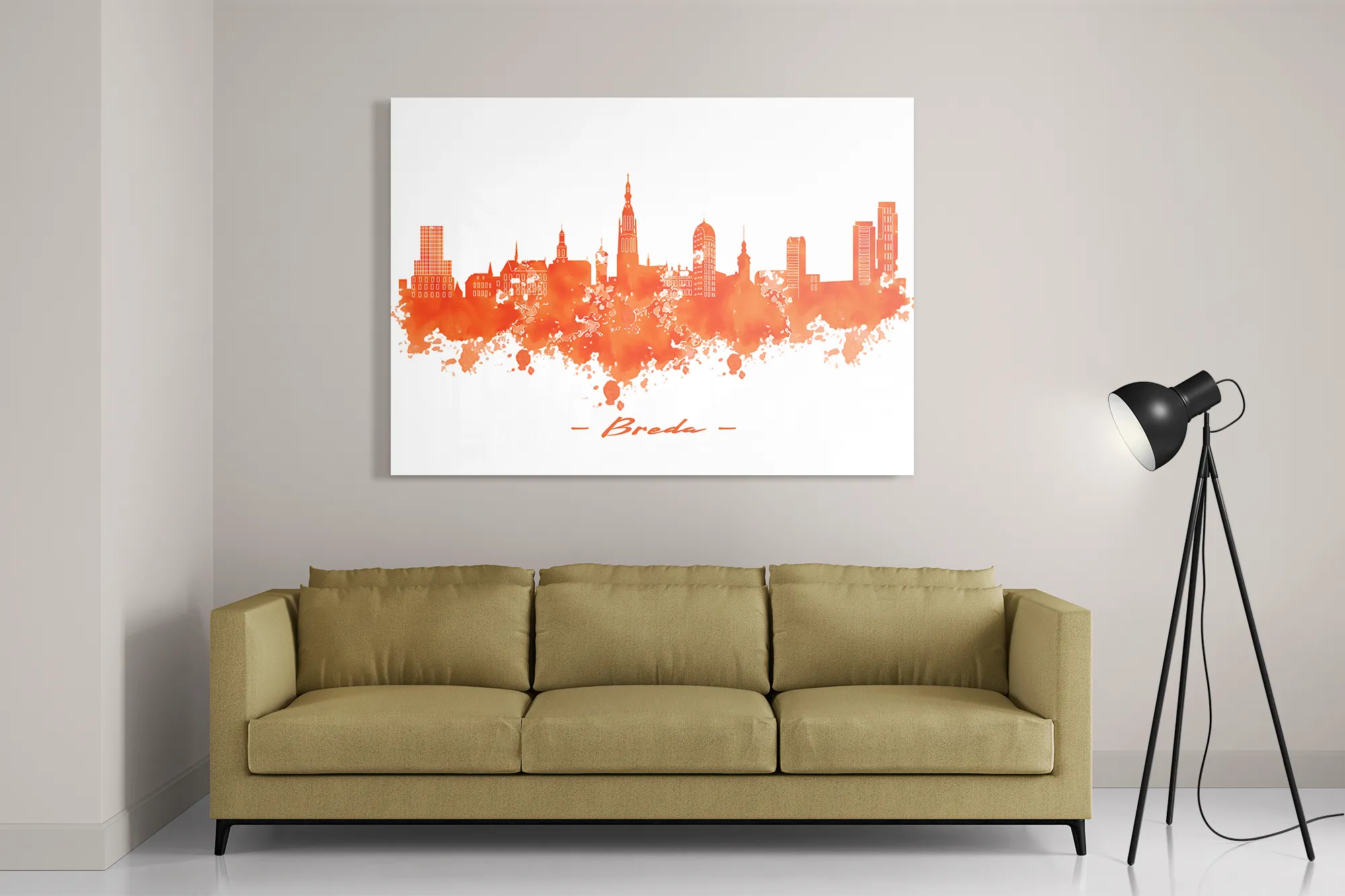 Template_DB_50-70_Horizontaal_Steden_3-2 Schilderij Skyline Breda Watercolor Paint Rechthoek Horizontaal Template DB 50 70 Horizontaal Steden 3 2