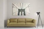 Schilderij Brooklyn Bridge New York City Rechthoek Horizontaal Template DB 50 70 Horizontaal Steden 41 2