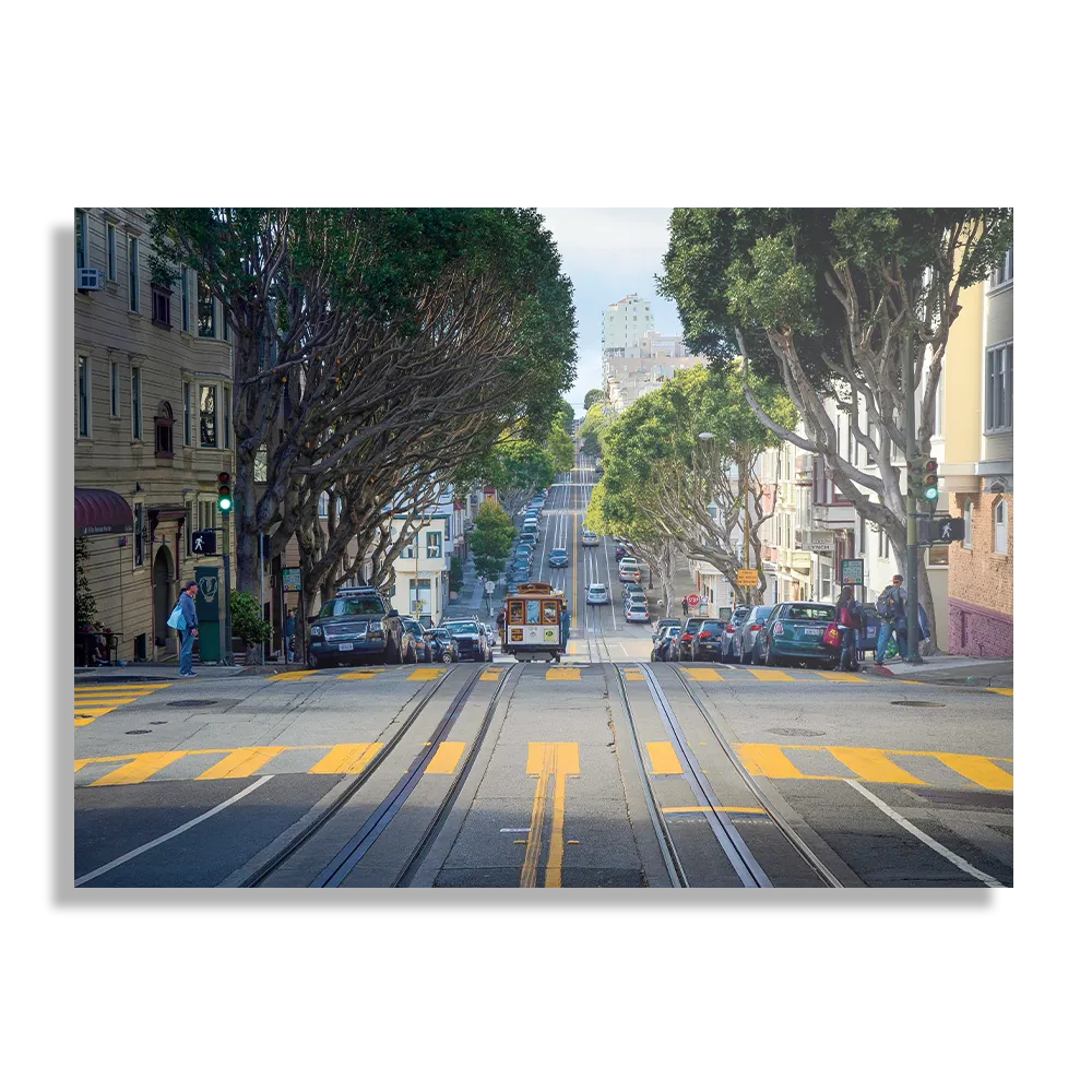 Template_DB_50-70_Horizontaal_Steden_44-1 Schilderij San Francisco Tram Rechthoek Horizontaal Template DB 50 70 Horizontaal Steden 44 1