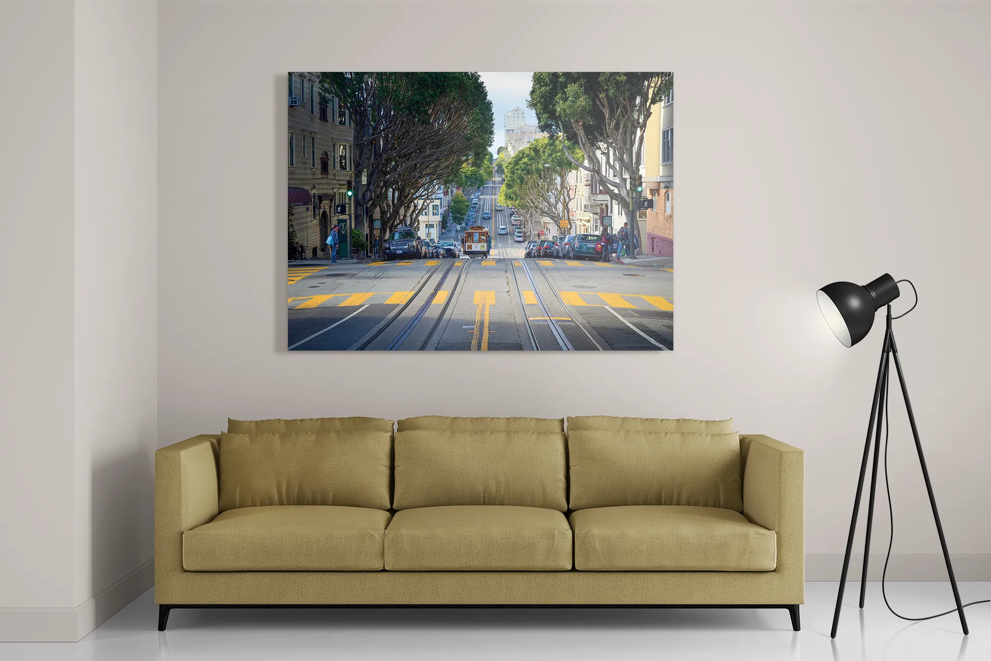Template_DB_50-70_Horizontaal_Steden_44-2 Schilderij San Francisco Tram Rechthoek Horizontaal Template DB 50 70 Horizontaal Steden 44 2