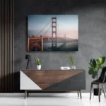 Schilderij Golden Gate Bridge San Francisco Rechthoek Horizontaal Template DB 50 70 Horizontaal Steden 49 3