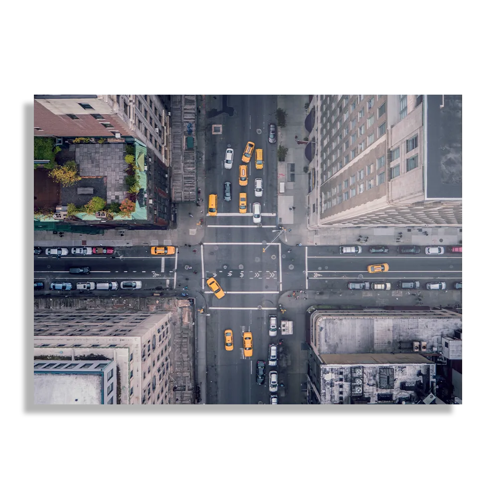Schilderij 5th Avenue New York Rechthoek Horizontaal Template DB 50 70 Horizontaal Steden 57 1