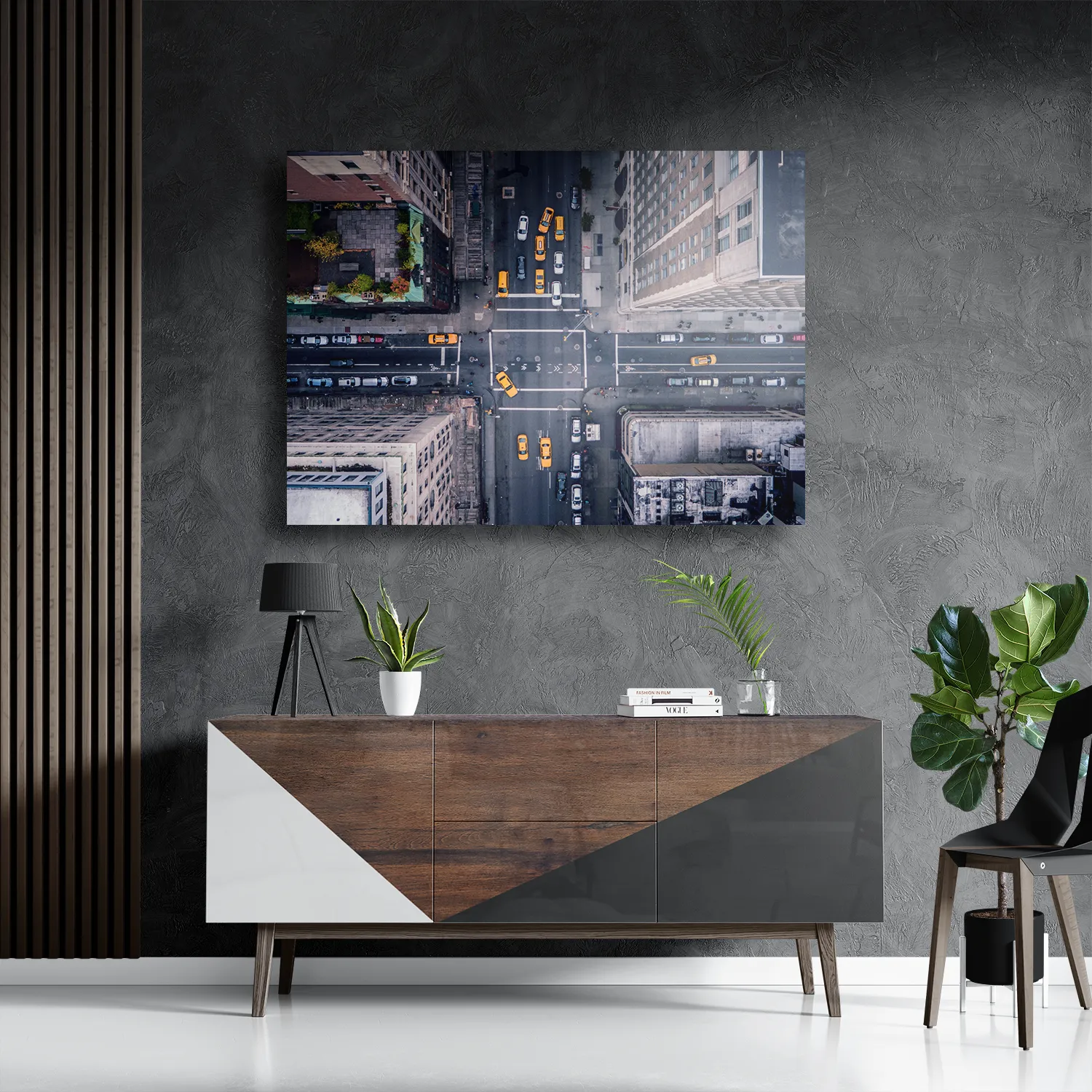 Schilderij 5th Avenue New York Rechthoek Horizontaal Template DB 50 70 Horizontaal Steden 57 3