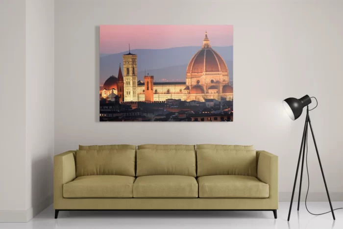 Schilderij De Kathedraal Van Florence Duomo Rechthoek Horizontaal Template DB 50 70 Horizontaal Steden 60 2