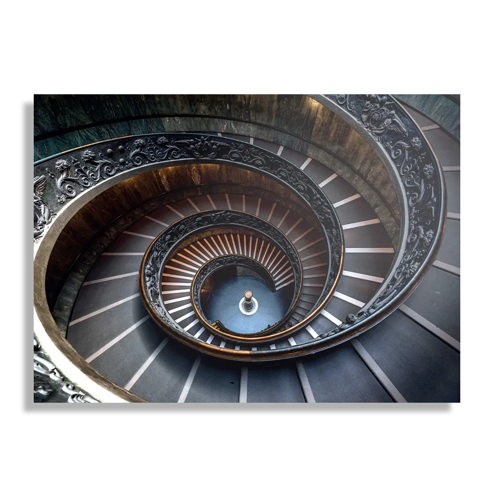 Schilderij De Trappen van het Vaticaan Rechthoek Horizontaal Template DB 50 70 Horizontaal Steden 61 1