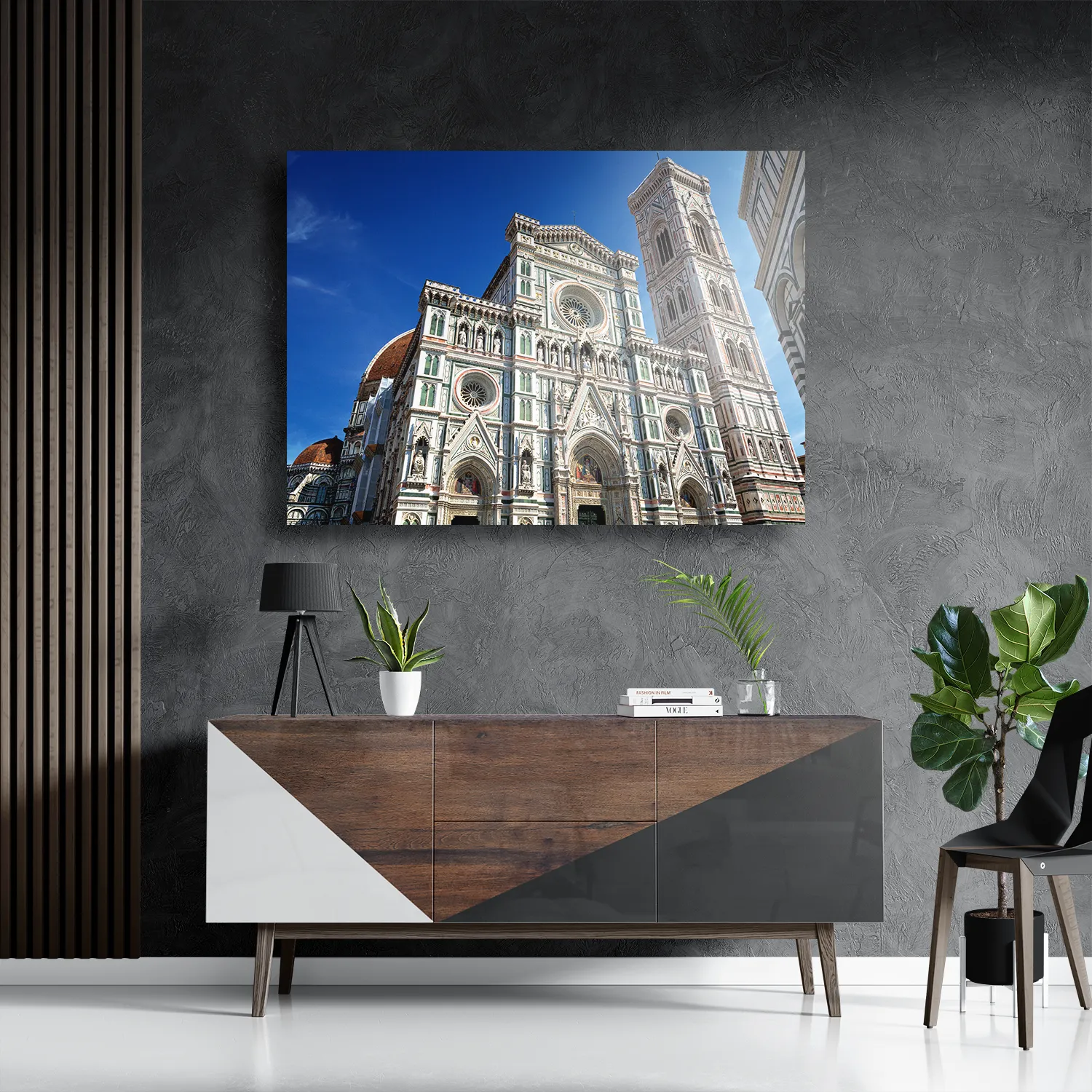Template_DB_50-70_Horizontaal_Steden_62-3 Schilderij De Kathedraal Van Florence Duomo Vooraanzicht Rechthoek Horizontaal Template DB 50 70 Horizontaal Steden 62 3
