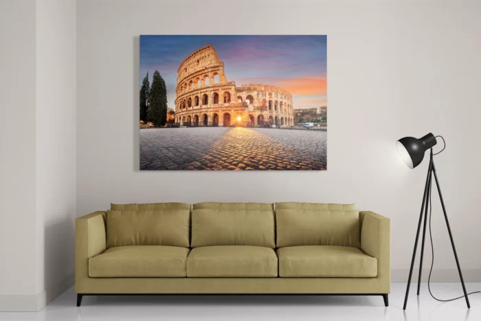 Schilderij Het Colosseum Rome 02 Rechthoek Horizontaal Template DB 50 70 Horizontaal Steden 90 2