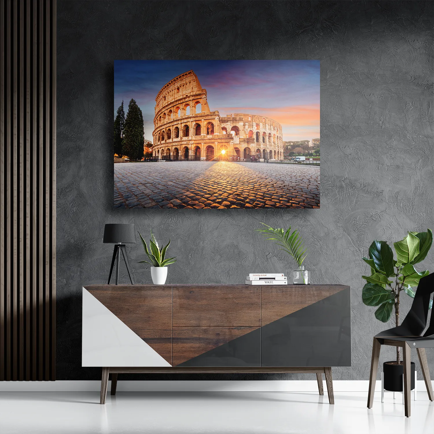 Template_DB_50-70_Horizontaal_Steden_90-3 Schilderij Het Colosseum Rome 02 Rechthoek Horizontaal Template DB 50 70 Horizontaal Steden 90 3