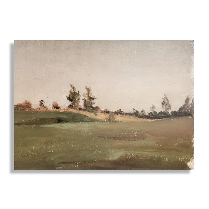 Schilderij Het Landschap van Vroeger 01 Rechthoek Horizontaal Template DB 50 70 Horizontaal Vintage 17 1