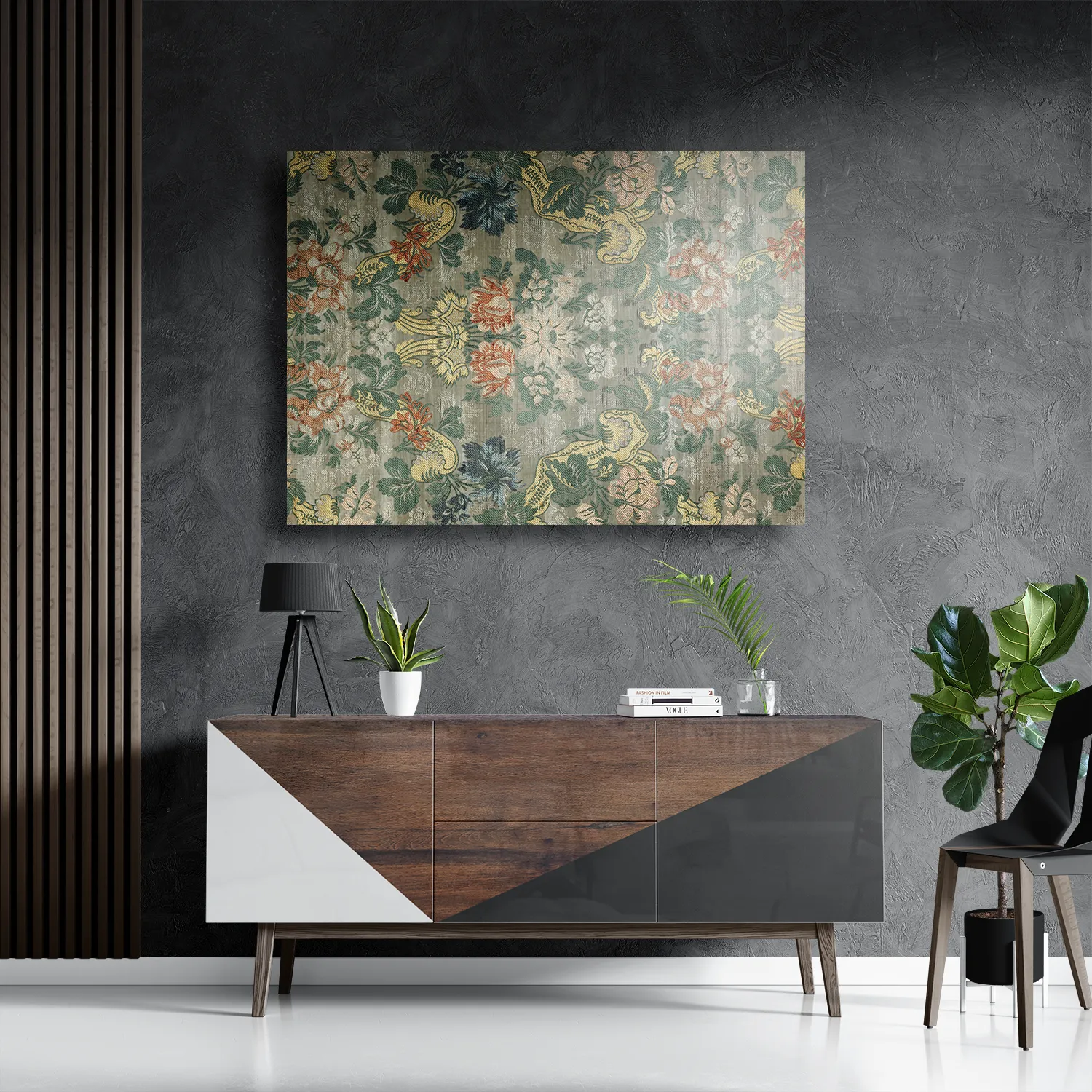 Schilderij Vintage Print Rechthoek Horizontaal Template DB 50 70 Horizontaal Vintage 18 3