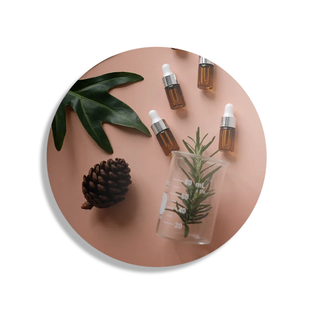 Schilderij Beautysalon 02 Rond – Muurcirkel Template TP DB Rond Beauty 7 1