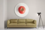 Schilderij Tomato Rond – Muurcirkel Template TP DB Rond Eten En Drinken 12 2