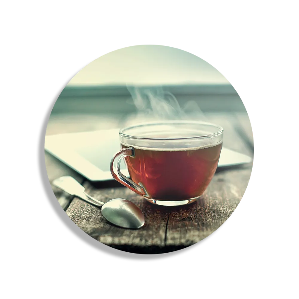 Schilderij Thee Rond – Muurcirkel Template TP DB Rond Eten En Drinken 33 1