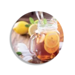 Schilderij Home Made Lemonade Rond – Muurcirkel Template TP DB Rond Eten En Drinken 38 1