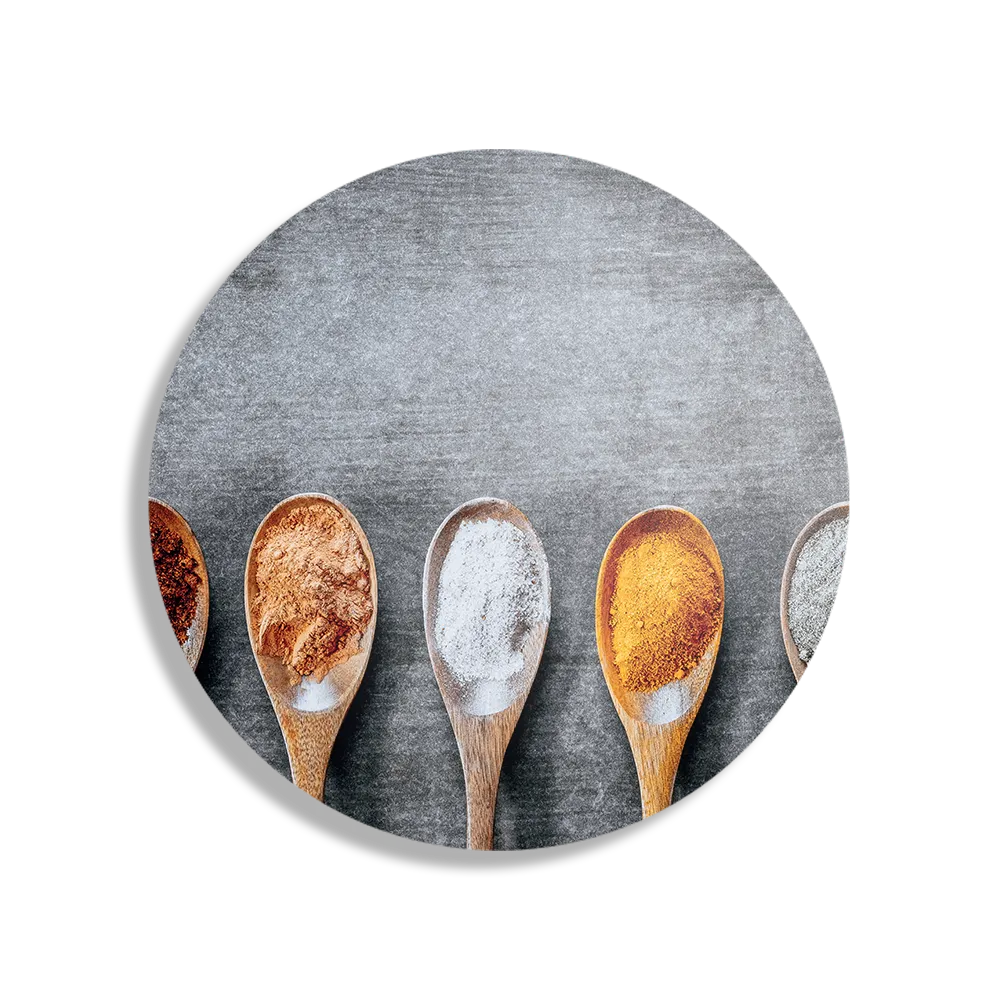 Schilderij Specerijen Rond – Muurcirkel Template TP DB Rond Eten En Drinken 40 1