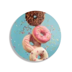 Schilderij Donuts Rond – Muurcirkel Template TP DB Rond Eten En Drinken 48 1