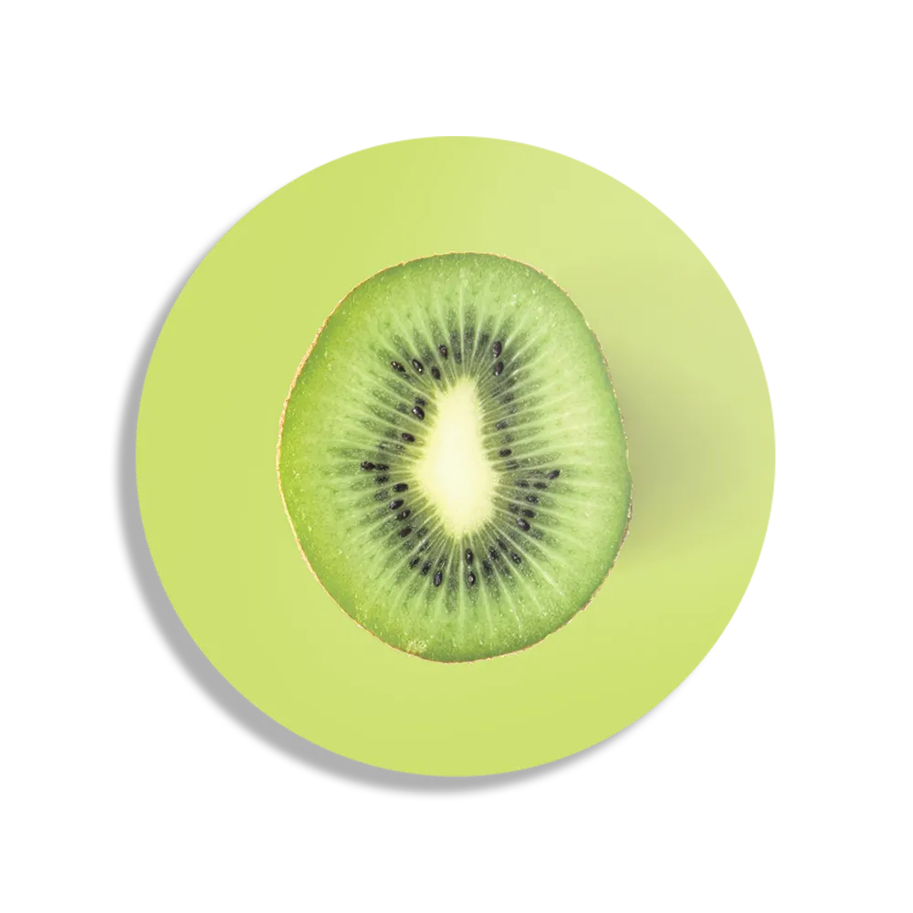 Schilderij Kiwi Rond – Muurcirkel Template TP DB Rond Eten En Drinken 5 1