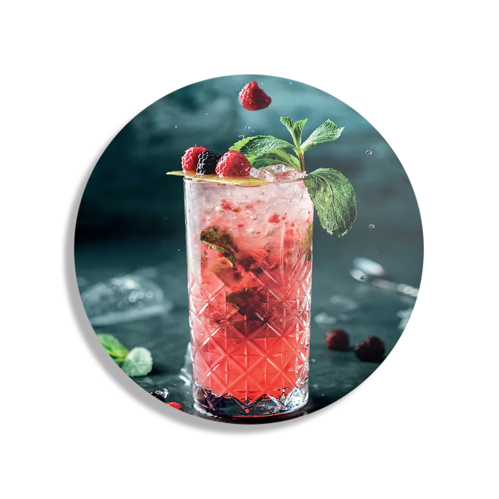 Schilderij Cocktail Bar 04 Rond – Muurcirkel Template TP DB Rond Eten En Drinken 65 1