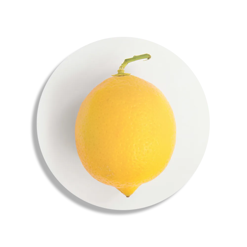 Schilderij Lemon Citroen Rond – Muurcirkel Template TP DB Rond Eten En Drinken 7 1