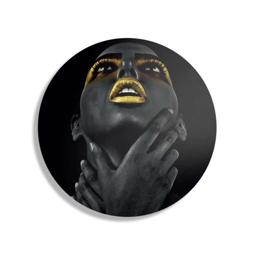 Schilderij Hoopvol Model Rond – Muurcirkel Template TP DB Rond Lifestyle 10 1