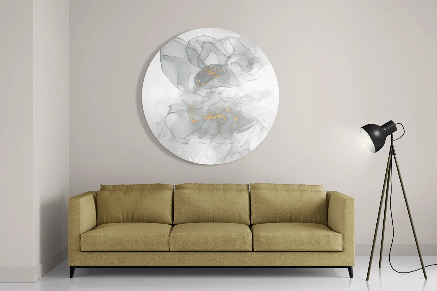 Template_TP_DB_Rond_Marmer_18-2 Schilderij Abstract Marmer Look Grijs met Goud 07 Rond – Muurcirkel Template TP DB Rond Marmer 18 2