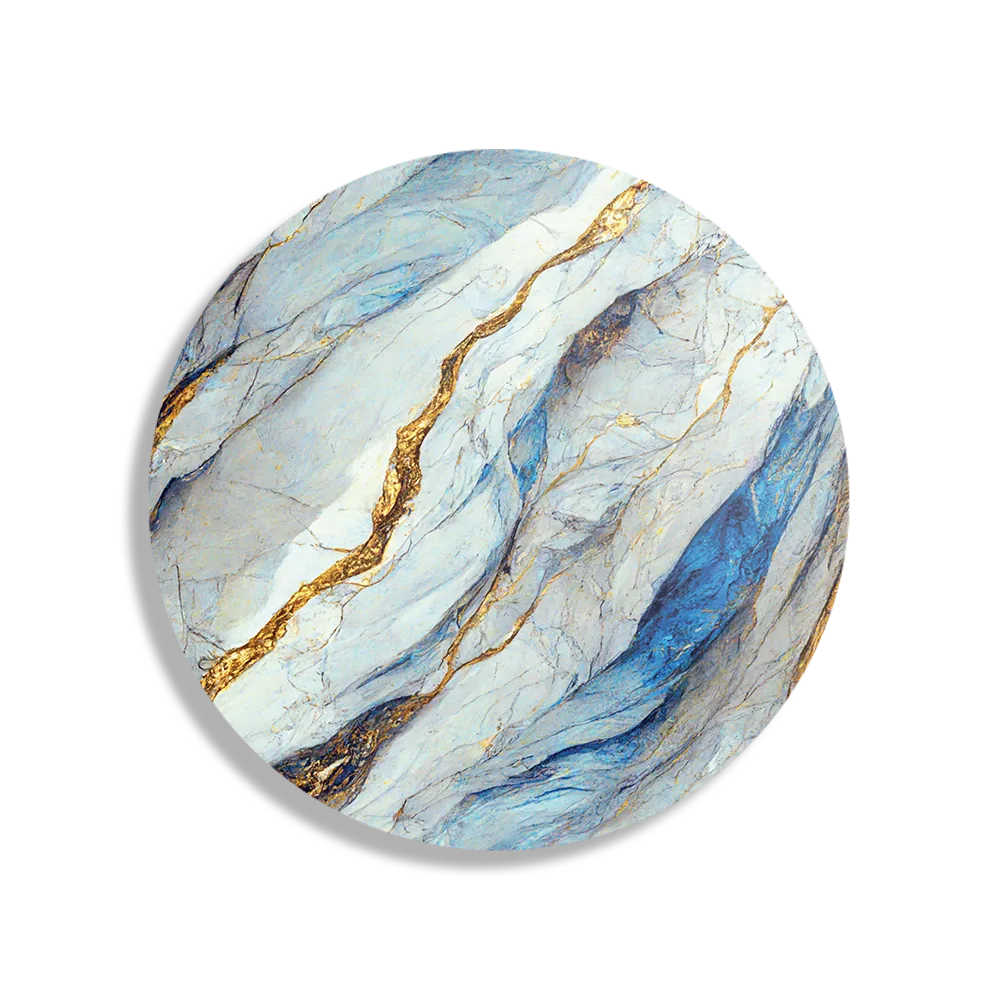 Schilderij Marmer Look Rustgevend Maar Kleurrijk 02 Rond – Muurcirkel Template TP DB Rond Marmer 35 1