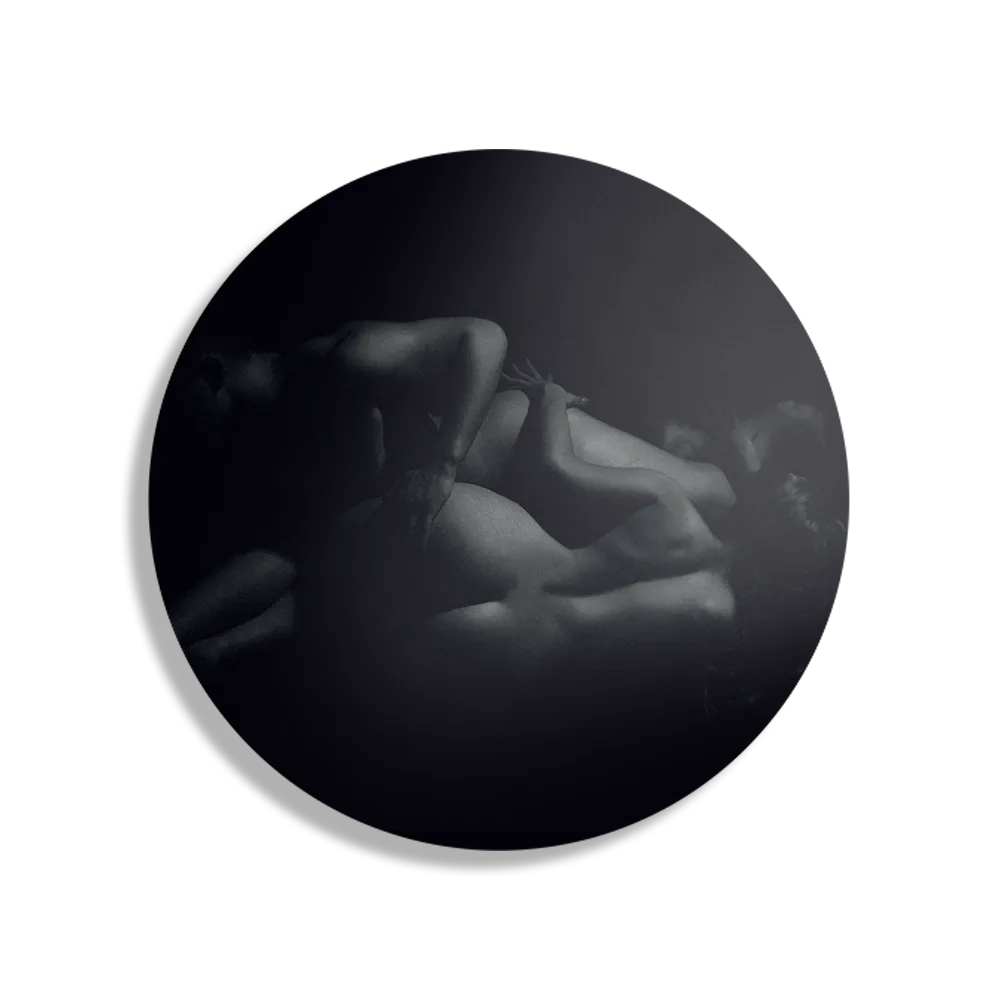 Schilderij De Sexy Orgie Artwork Rond – Muurcirkel Template TP DB Rond Mensen 2 1