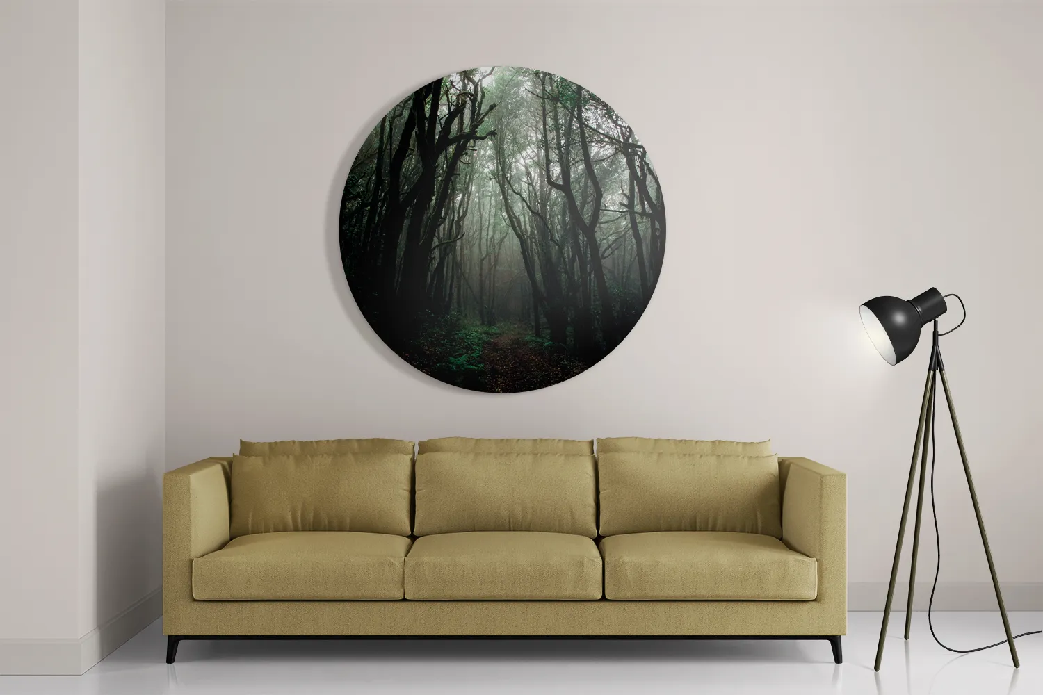 Template_TP_DB_Rond_Natuur_17-2 Schilderij Het Donkere Bos 2 Rond – Muurcirkel Template TP DB Rond Natuur 17 2