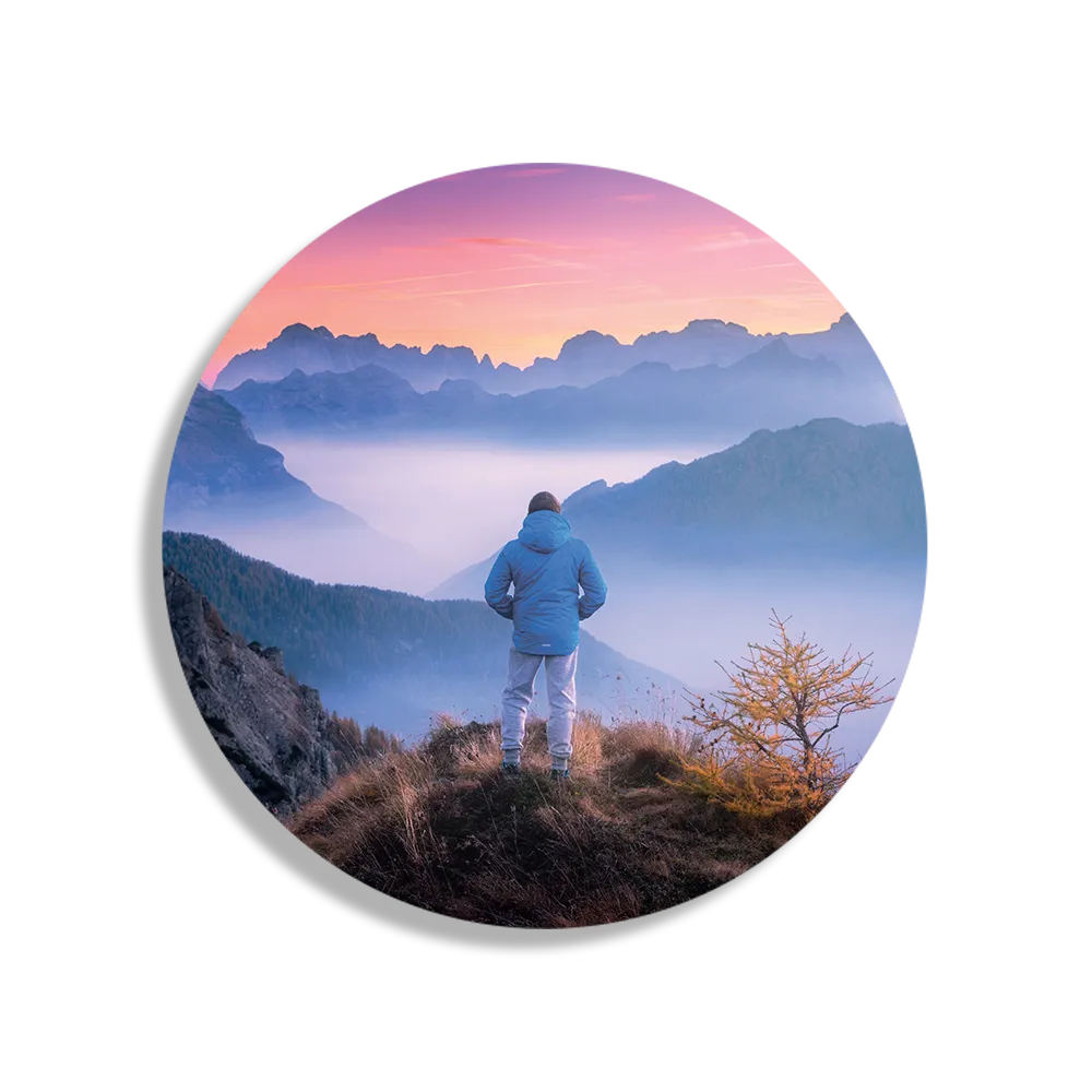 Template_TP_DB_Rond_Natuur_76-1 Schilderij On top of the world Rond – Muurcirkel Template TP DB Rond Natuur 76 1