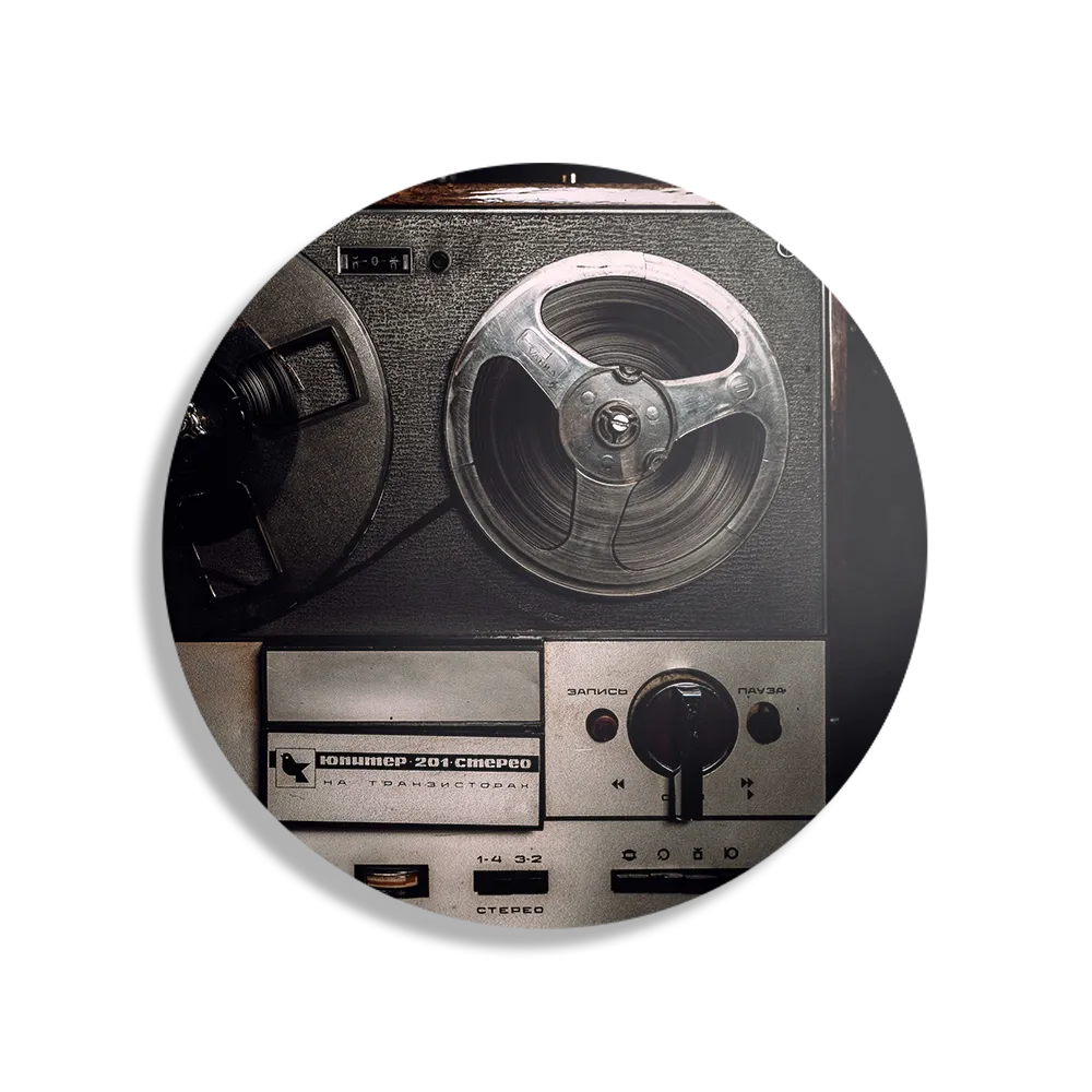 Template_TP_DB_Rond_Retro_11-1 Schilderij De Oude Bandrecorder Rond – Muurcirkel Template TP DB Rond Retro 11 1