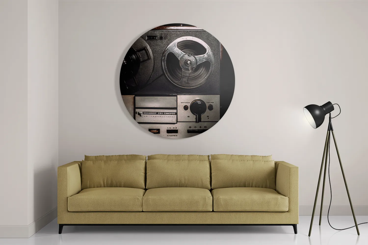 Template_TP_DB_Rond_Retro_11-2 Schilderij De Oude Bandrecorder Rond – Muurcirkel Template TP DB Rond Retro 11 2