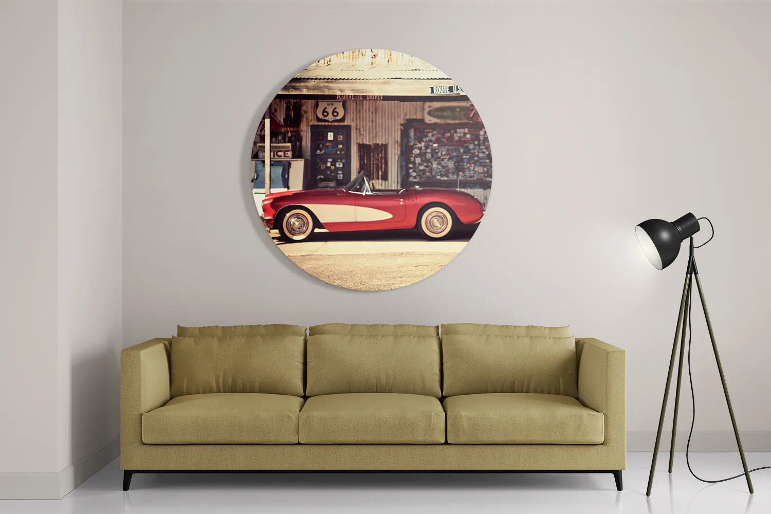 Template_TP_DB_Rond_Retro_12-2 Schilderij Route 66 Rond – Muurcirkel Template TP DB Rond Retro 12 2