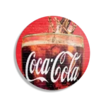 Schilderij Coca Cola Muurschildering Rond – Muurcirkel Template TP DB Rond Retro 13 1