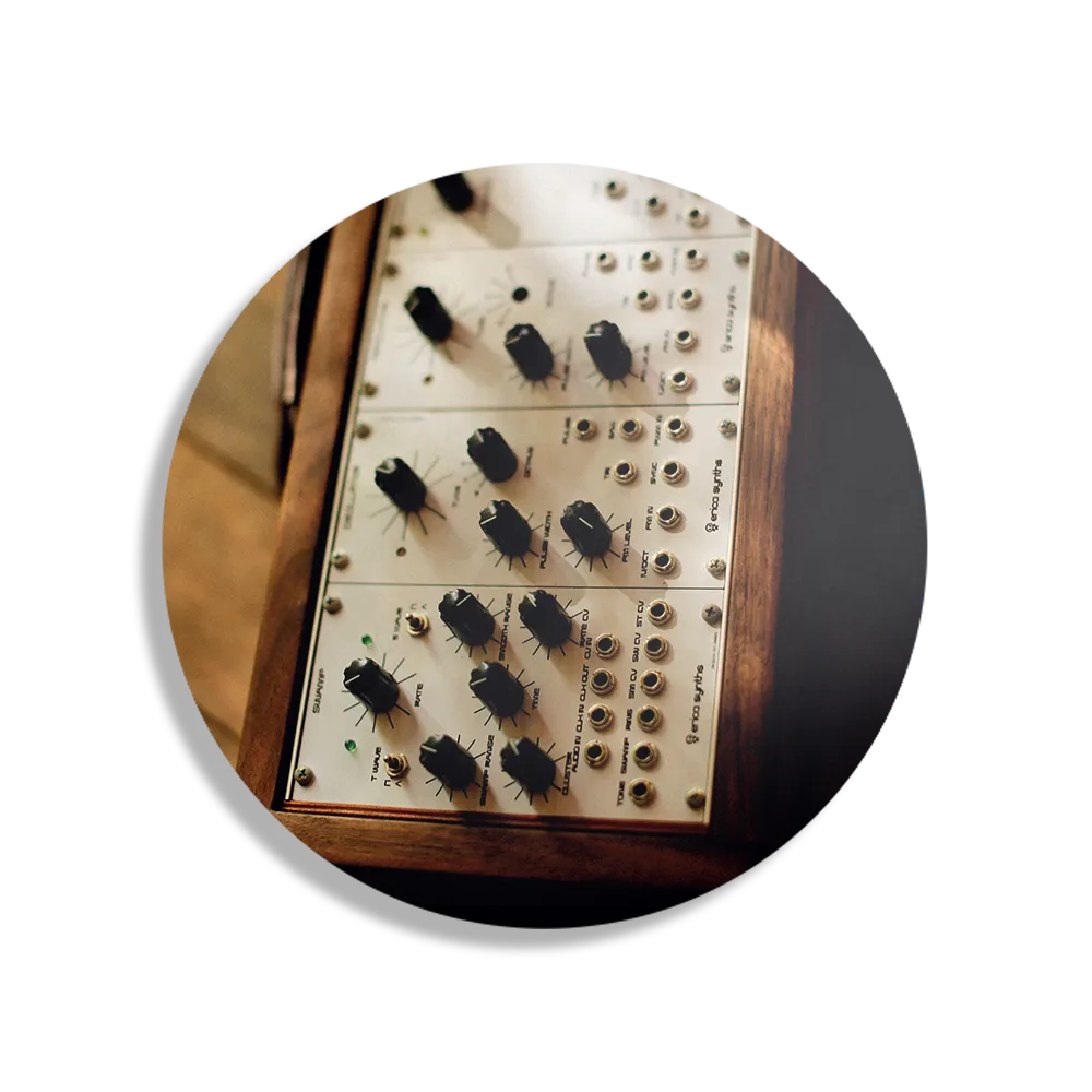 Schilderij Old School Fotocamera Rond – Muurcirkel Template TP DB Rond Retro 3 1