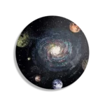 Schilderij Ons planetenstelsel Rond – Muurcirkel Template TP DB Rond Ruimtevaart 15 1