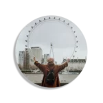 Schilderij London Eye Rond – Muurcirkel Template TP DB Rond Steden 14 1