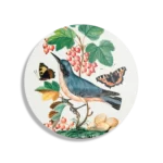 Schilderij Prent Natuur Vogel en Bloemen 10 Rond – Muurcirkel Template TP DB Rond Vintage 10 1