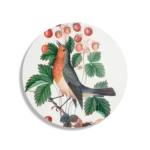 Schilderij Prent Natuur Vogel en Bloemen 11 Rond – Muurcirkel Template TP DB Rond Vintage 11 1