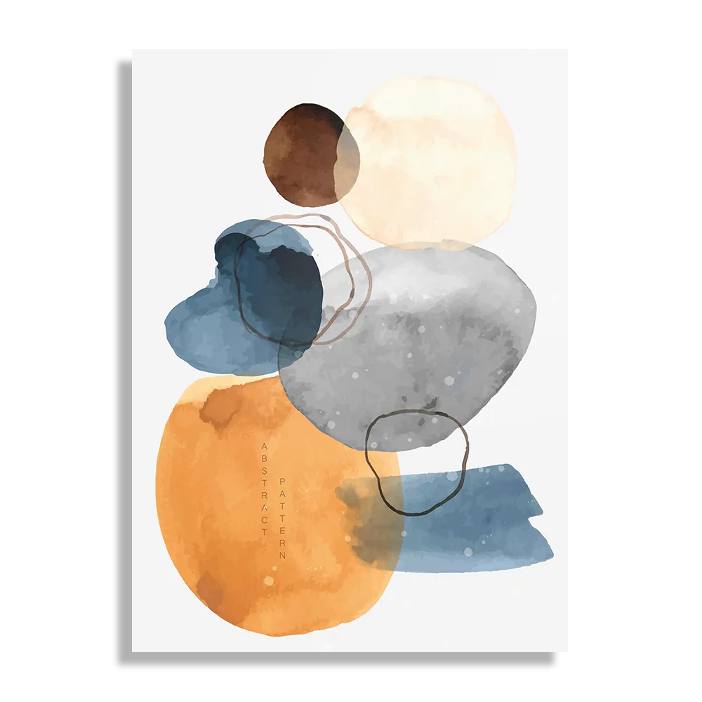 Schilderij Abstract Pattern Rechthoek Verticaal Template DB 50 70 Verticaal Abstract 31 1