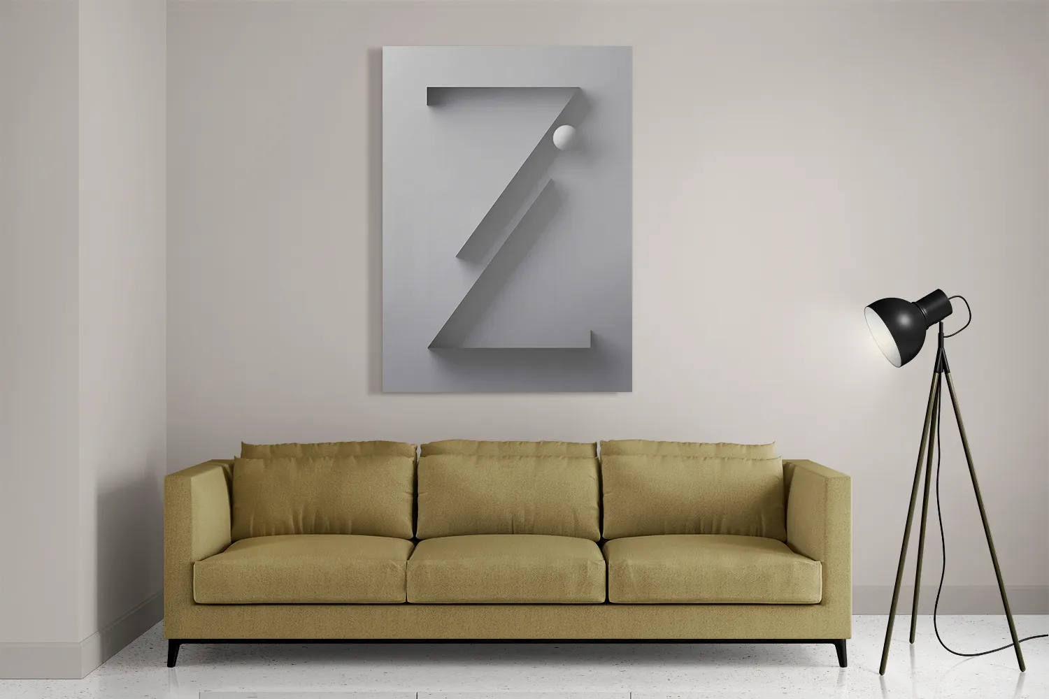 Schilderij 0 Rechthoek Verticaal Template DB 50 70 Verticaal Abstract 48 2