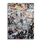 Schilderij Knip en Plak Kunst Rechthoek Verticaal Template DB 50 70 Verticaal Abstract 50 1