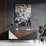 Schilderij Knip en Plak Kunst Rechthoek Verticaal Template DB 50 70 Verticaal Abstract 50 3