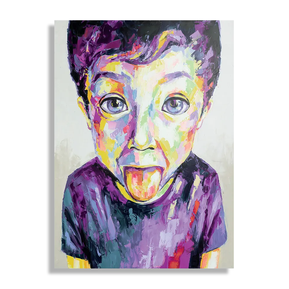 Template_DB_50-70_Verticaal_Abstract_55-1 Schilderij The Colored Young Boy Art Rechthoek Verticaal Template DB 50 70 Verticaal Abstract 55 1