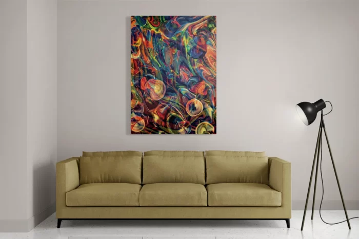 Schilderij Colorfull Art Design Rechthoek Verticaal Template DB 50 70 Verticaal Abstract 59 2