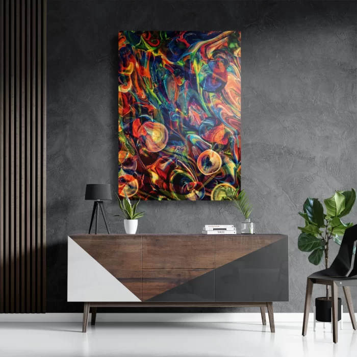 Schilderij Colorfull Art Design Rechthoek Verticaal Template DB 50 70 Verticaal Abstract 59 3